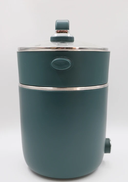YODOIT Mini marmite &eacute;lectrique multifonctionnelle vert fonc&eacute; 1,2 L