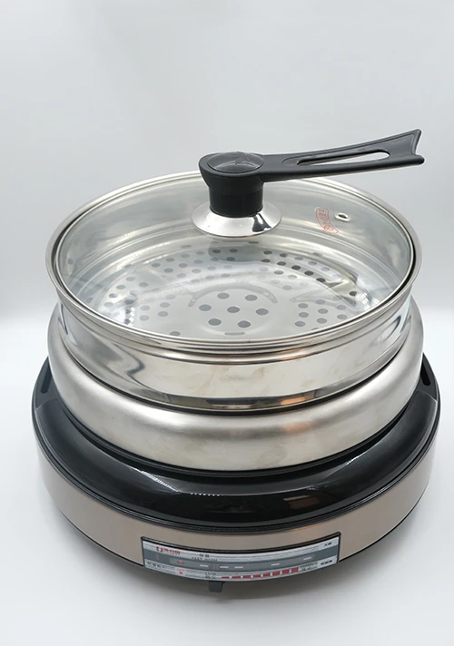 YODOIT Marmite &eacute;lectrique amovible multifonctionnelle 4 L (avec plaque chauffante)