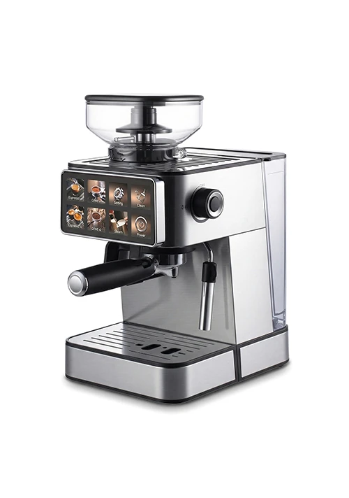 YODOIT 304 cafeti&egrave;re de style am&eacute;ricain enti&egrave;rement automatique en acier inoxydable